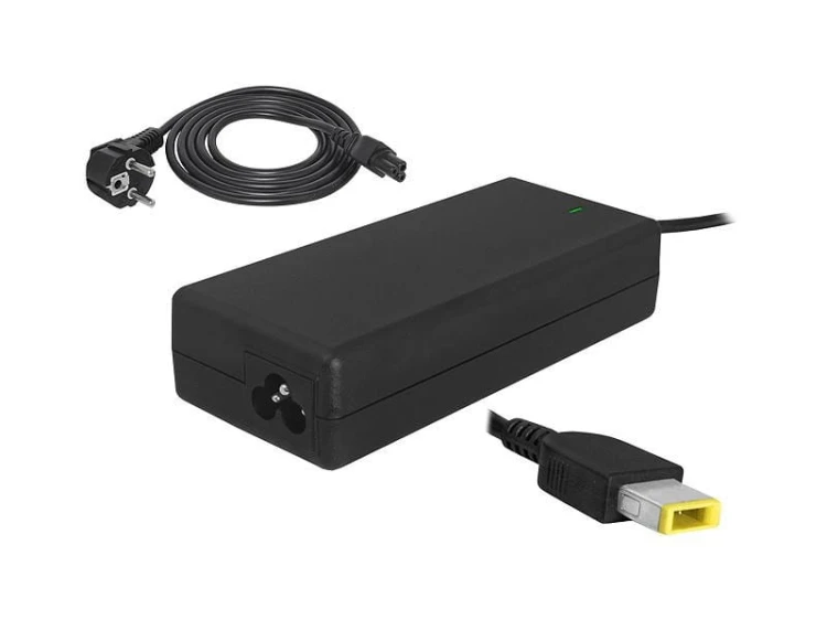 Zasilacz do laptopa LENOVO 20V 65W 3,25A wtyk 4,55x11 square yellow