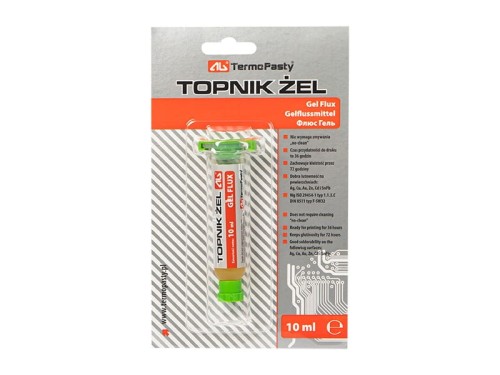 Topnik żel do lutowania SMD, GEL FLUX 10ml