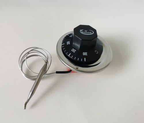 Termostat z kapilarą, 50-300st C 16A