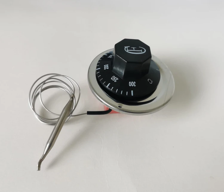 Termostat z kapilarą, 50-300st C 16A