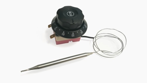 Termostat z kapilarą, 30-80st C 16A