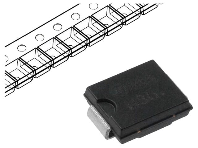 Dioda Schottky B550C-13-F