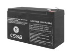 Akumulator żelowy 12V 7,2Ah; CSSB