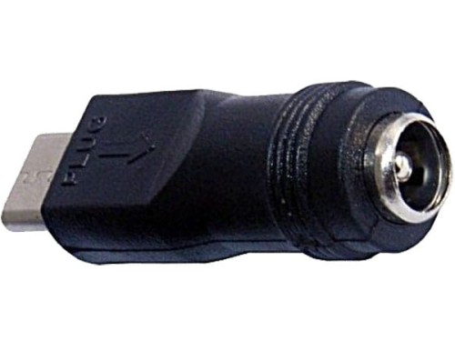 Adapter DC, gniazdo 2,1x5,5 na wtyk USB C