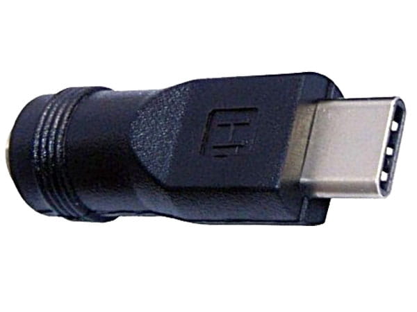Adapter DC, gniazdo 2,1x5,5 na wtyk USB C
