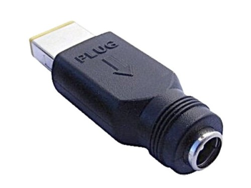 Adapter DC, gniazdo 2,1x5,5 na wtyk Lenovo