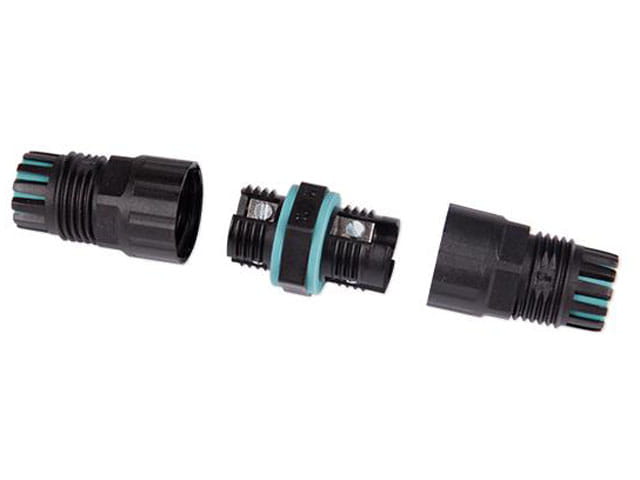 Złącze hermetyczne 3x2,5mm2 IP68, czarne