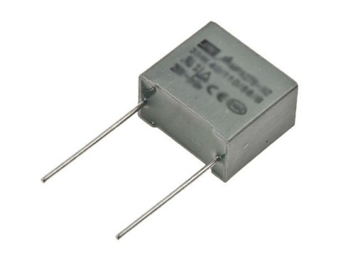 Kondensator 1uF 400VDC / 200VAC, raster 15mm