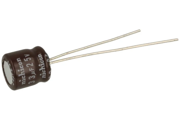 33uF 25V Low Impedance; Nichicon