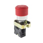 Przycisk bezpieczeństwa grzybek 3A 230V NC; BS442C