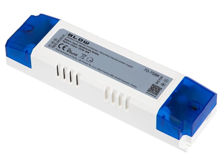 Zasilacz LED 12V 60W montażowy