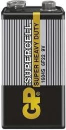 Bateria cynkowa 9V 6F22; GP SuperCell