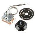 Termostat z kapilarą, 30-110st C 16A 250V