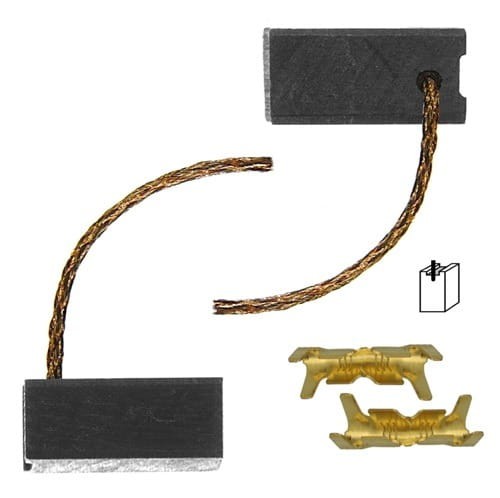 Szczotki węglowe 7x8x17mm; Parkside X1300, PBH1300, PBH1500, PBH1550, PHKS1350