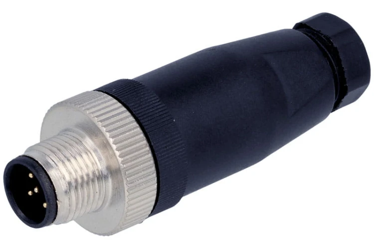 Złącze M12 5p IP67, wtyk męski prosty; KLS15-M12A-P105-PG7