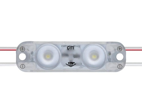 Moduł LED 0,72W czerwony 12VDC IP65; LG Citi-Lens v3