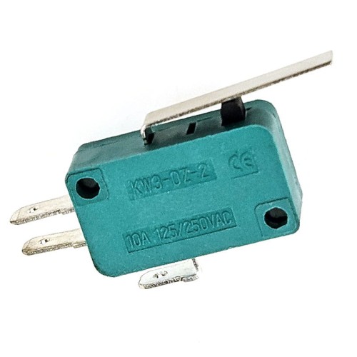Wyłącznik krańcowy, dźwignia 26mm prosta, 10A ; KW3-OZ-2