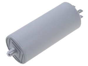 Kondensator do silników 25uF 425V, konektory, śruba M8; Ducati 