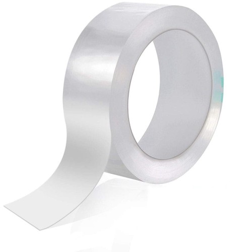 Taśma dwustronnie przylepna, przezroczysta dł.1m szer.30mm gr.1mm