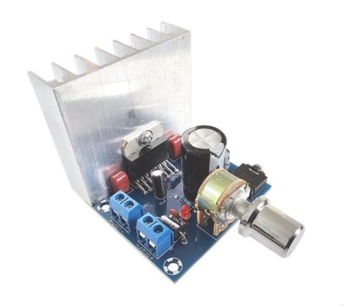 Moduł wzmacniacz audio 2x35W, układ TDA7377