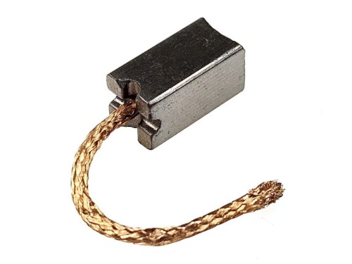 Szczotki grafitowo-miedziane 9x9x18mm, wyprowadzenie górne