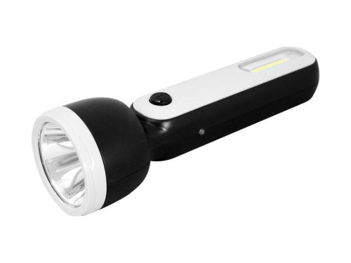 Latarka TS-1854 1xLED 3W+1xCOB 1W, akumulator 1200mAh; Tiross