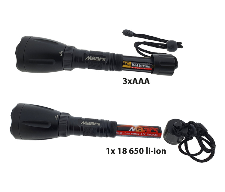Latarka akumulatorowa IP68 MAARS MW301