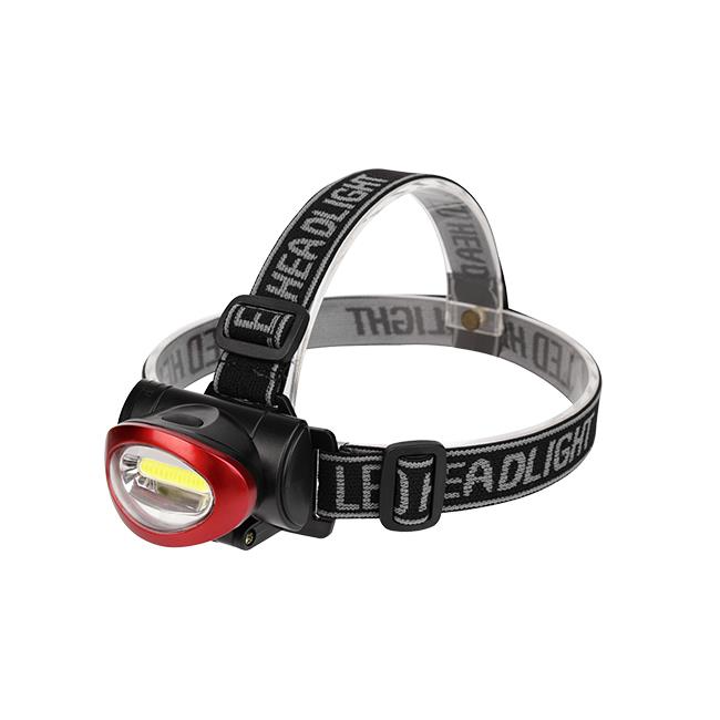 Latarka LED czołowa 3W COB 3xAAA; Master Led