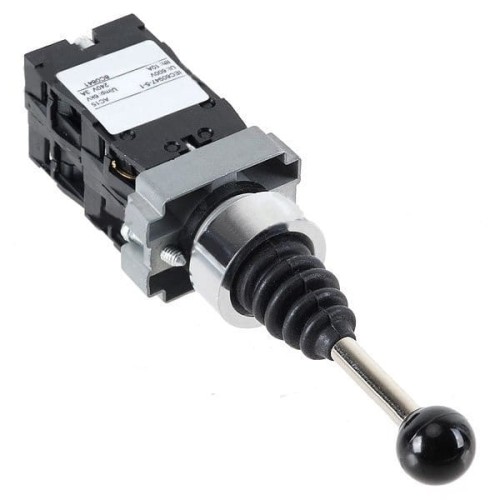 Przełącznik joystick 2 pozycje ON-OFF-ON 10A, otw.montaż.22mm