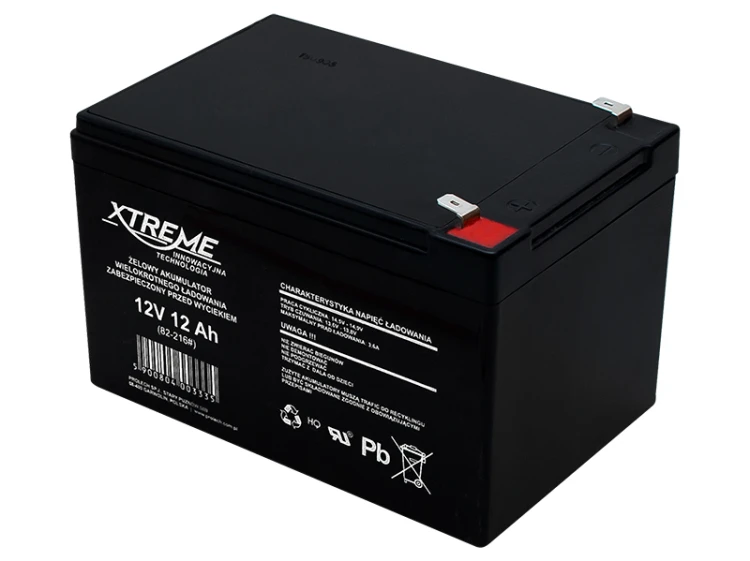 Akumulator żelowy 12V 12Ah Xtreme