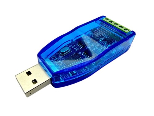 Adapter USB na RS485, wyprowadzone 5V