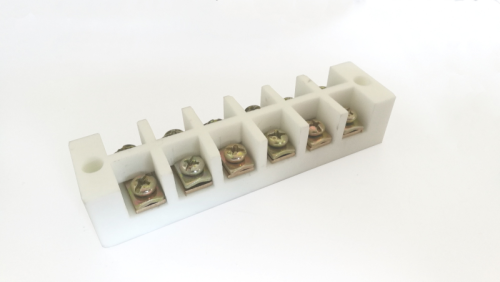 Złączka 6-torowa 16mm2 ceramiczna