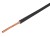 Przewód DY 1x1,5mm2 czarny, 300/500V H05V‑U