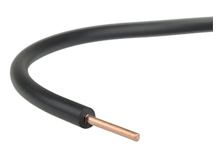 Przewód DY 1x1,5mm2 czarny, 300/500V H05V‑U