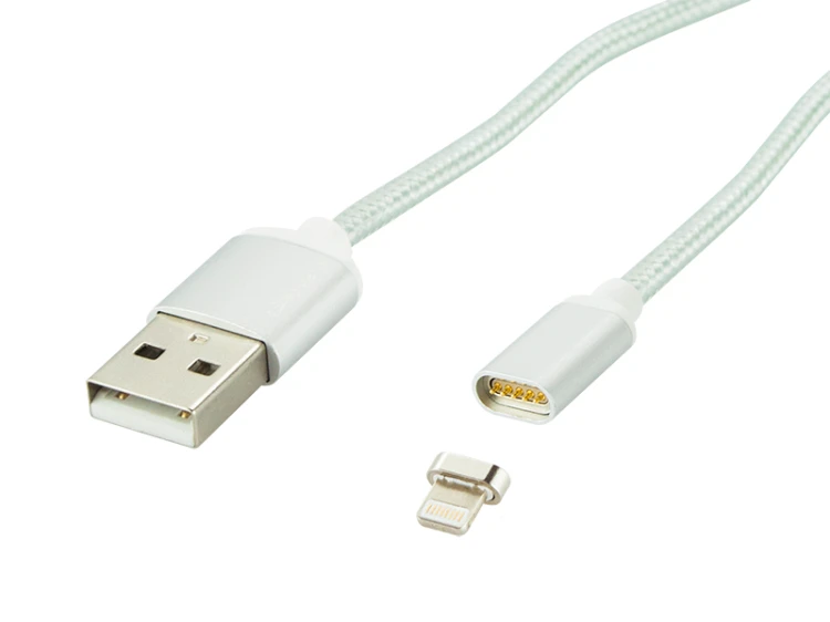 Kabel USB wtyk A - iPod/iPhone 5/5S/6/6S/7 magnetic