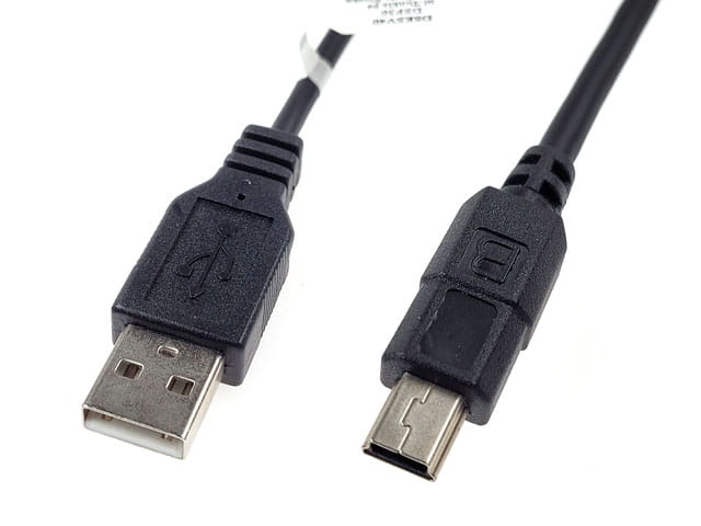 Kabel USB wtyk A - wtyk mini USB 1m; Vitalco