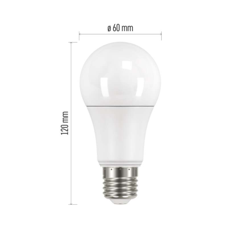 Żarówka LED E27 10,7W 1060 lm; biała ciepła 2700K; EMOS Classic