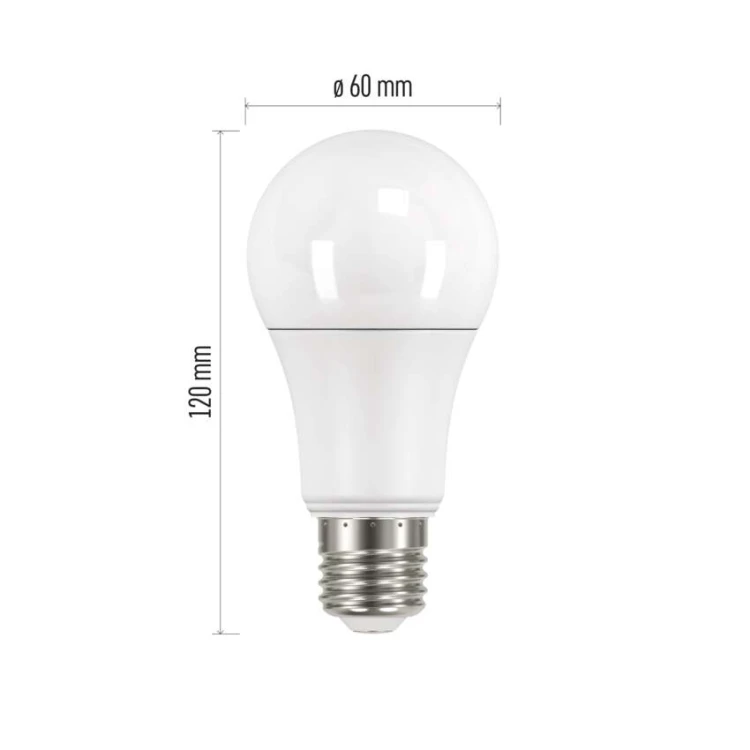 Żarówka LED E27 10,7W 1060 lm; biała ciepła 2700K; EMOS Classic