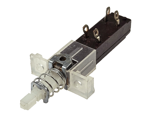 Przełącznik isostat 2A 250V 2 styki zwierne; UNITRA