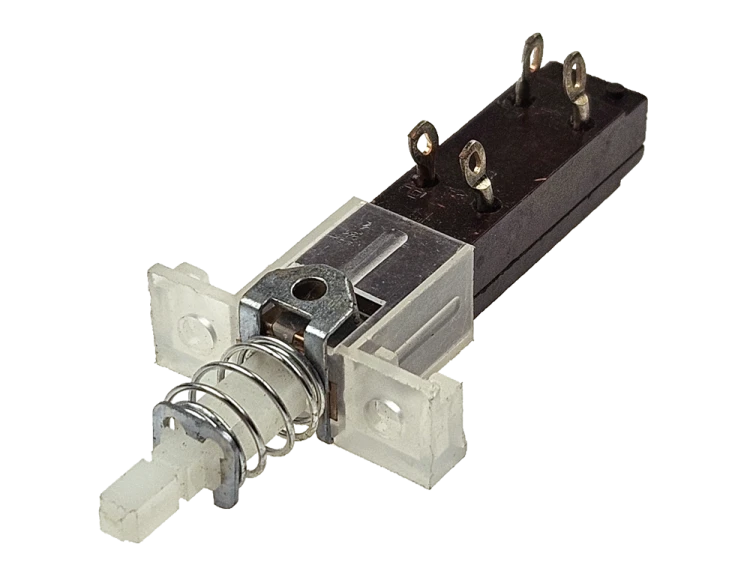 Przełącznik isostat 2A 250V 2 styki zwierne; UNITRA