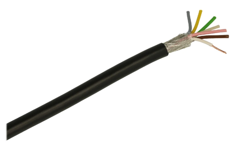 Przewód sterowniczy LIYCY 6x0,14mm2 linka, ekranowany