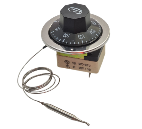 Termostat z kapilarą, 50-300st C 16A
