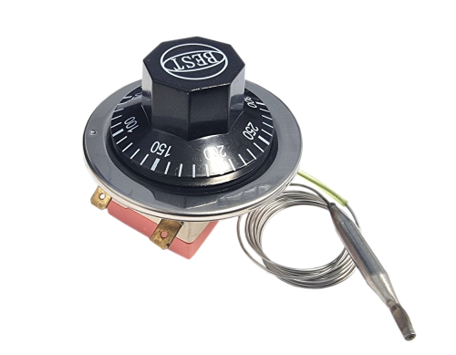 Termostat z kapilarą, 50-300st C 16A