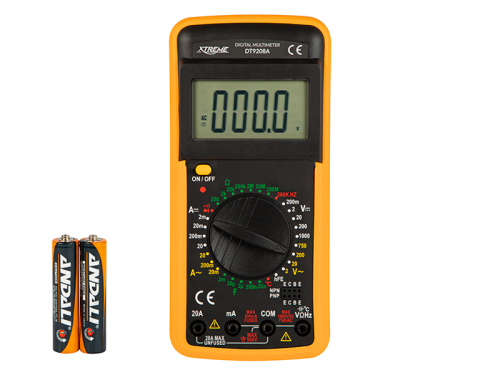 Uniwersalny miernik cyfrowy DT9208 Xtreme