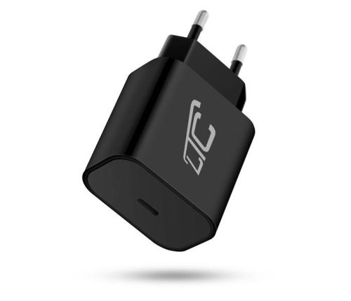 Ładowarka USB PD 20W czarna, gniazdo USB-C; LTC