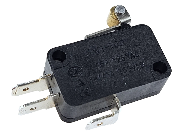 VS15D12R-K4,8; Wyłącznik krańcowy, dźwignia 12mm z rolką, 16A
