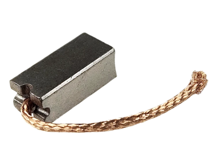 Szczotki grafitowo-miedziane 8x10x22mm, wyprowadzenie górne