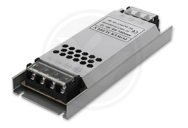 Zasilacz modułowy 12V 60W 5A FLAT; MasterLed 5259