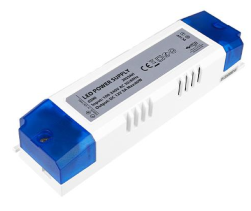 Zasilacz LED 12V 60W meblowy; MasterLed 0390