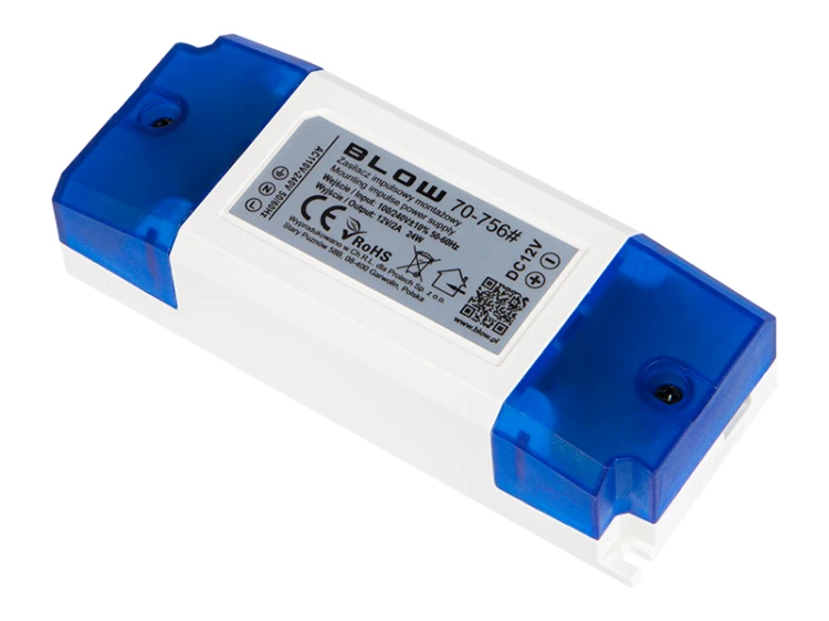 Zasilacz LED 12V 24W meblowy; Blow